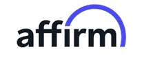 Affirm Logo. pay over time financing logo for mattress purchases