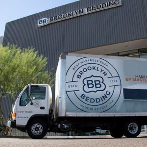 Brooklyn Bedding Factory and Trucks