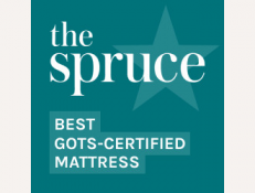 Birch Luxe Latex Hybrid winner of the Best GOTS-Certified Mattress by The Spruce