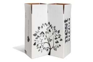 All Nest Bedding mattresses come compressed and shipped in a box for easy delivery