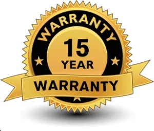 15 Year Warranty Logo