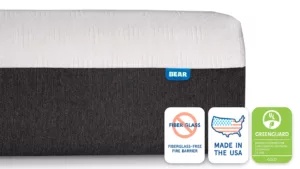 Bear Original Mattress is made in the USA, fiberglass free and is GreenGold certified