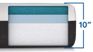 Bear original mattress 4 layers of isolating foam comfort.
