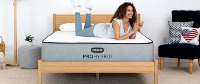 Bear Pro Hybrid in a bedroom setting