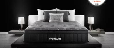 Spartan Mattress designed for Athletes in a bedroom setting