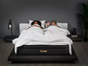 Titan Plus Luxe is designed with couples in mind for an incredible supportive rest.