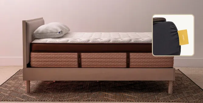 Helix Elite Dawn mattress in a bedroom setting