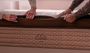 Helix Elite mattresses have a zipper top to aid in assembling the mattress