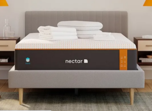 Nectar Premier Copper Mattress in Bedroom