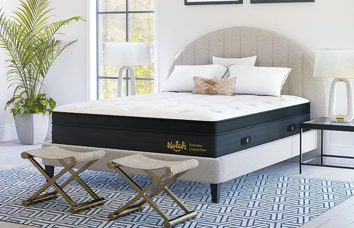 Nolah Evolution 15" mattress in a bedroom setting